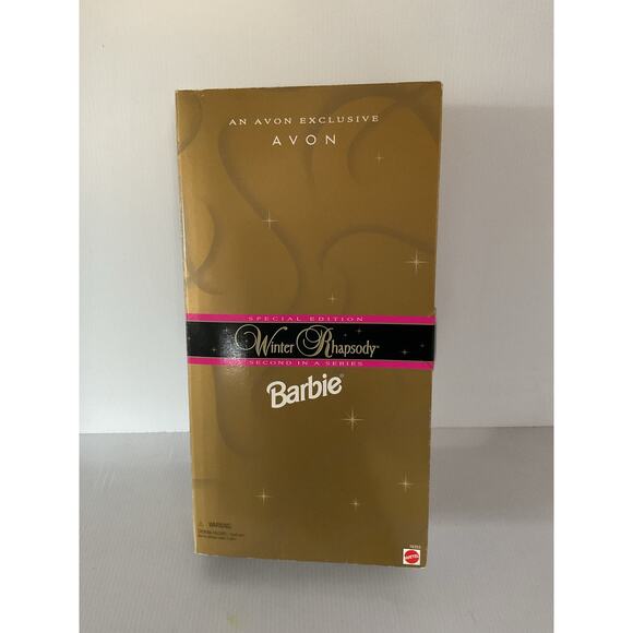 Barbie Winter Rhapsody 1996 Avon Exclusive Special Edition 2nd Series NIB - Picture 8 of 8
